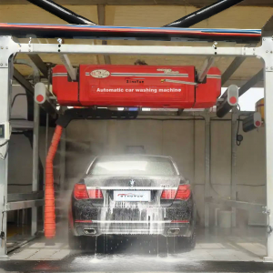 Efficient, intelligent, contactless, fully automatic car washing machine