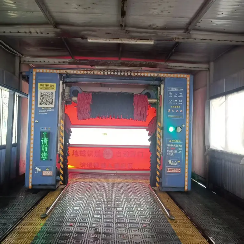 Tunnel car washing machine11