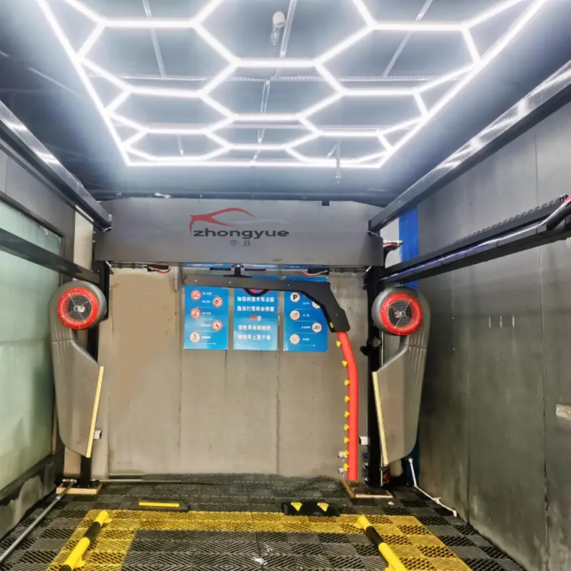 The principle and cleaning effect of automatic car washing machine